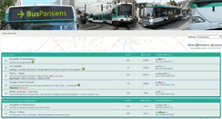 Desktop Screenshot of busparisiens.fr